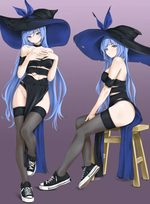 Witch Thighs [Original] by ArmorXIII
