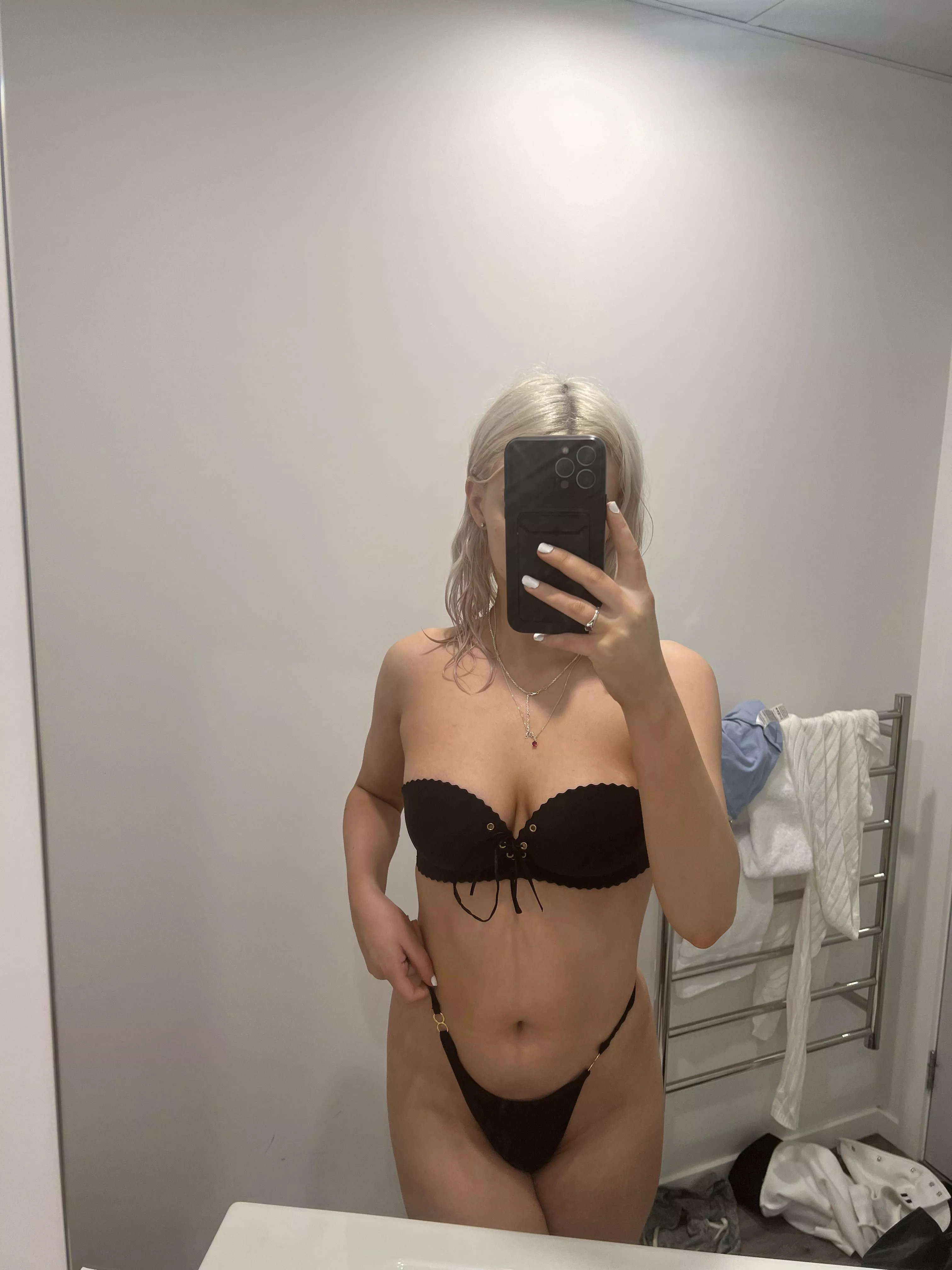 Would you prefer me with this bikini or without it? posted by RubyaParsons