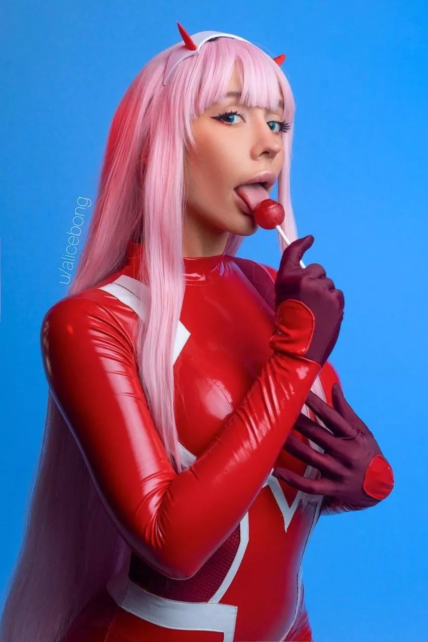 Zero Two nude cosplay by Alice Bong posted by alicebong