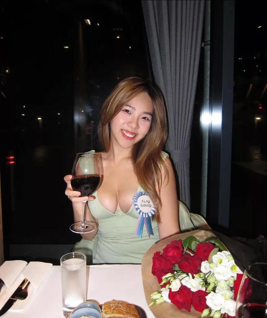 Birthday girl cleavage posted by angizni