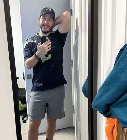 Celebrating the win tonight by Sure-Bison8729