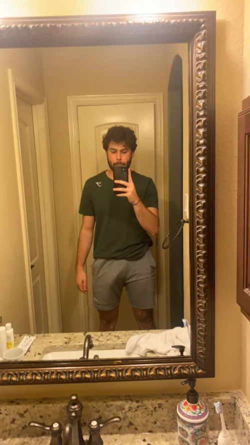 Gotta love some gray sweats by Green_Kiwi6601