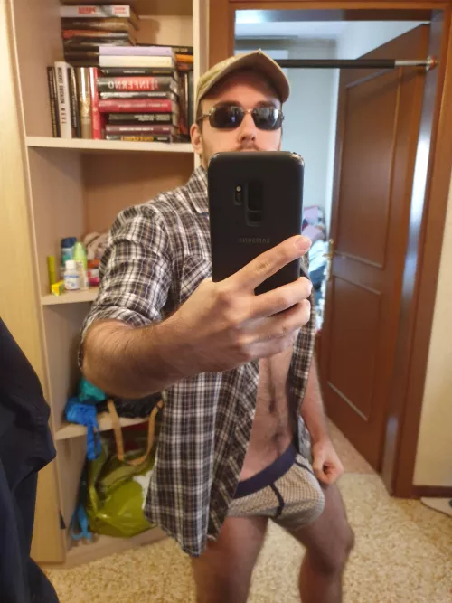 I noticed someone at the gym peek on my pants, do you wonder why? by Naughty_Alex1