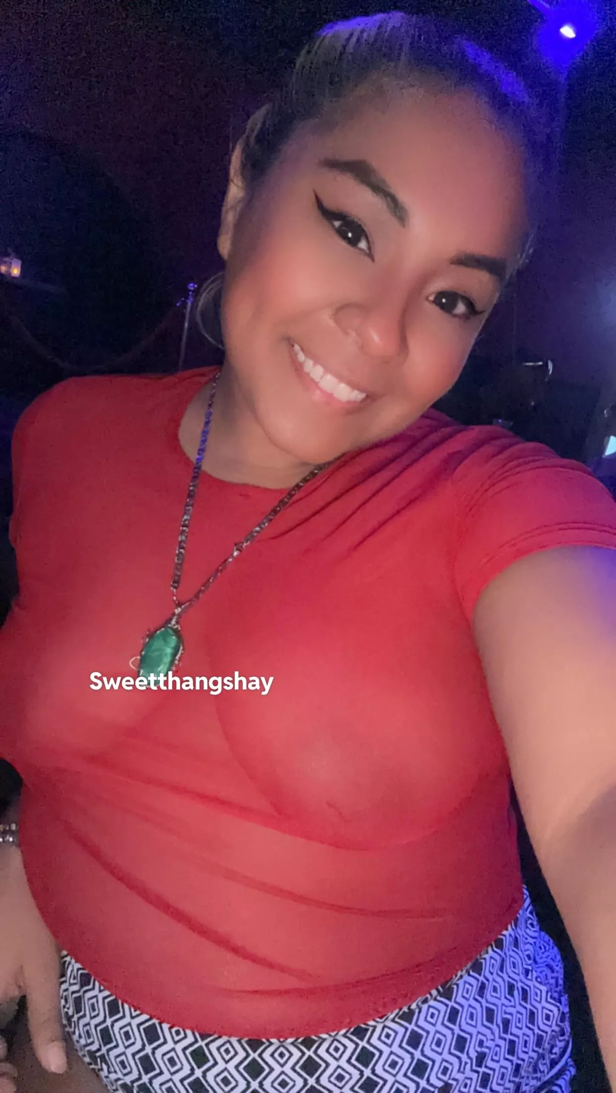 I see red….. posted by sweetthangshay