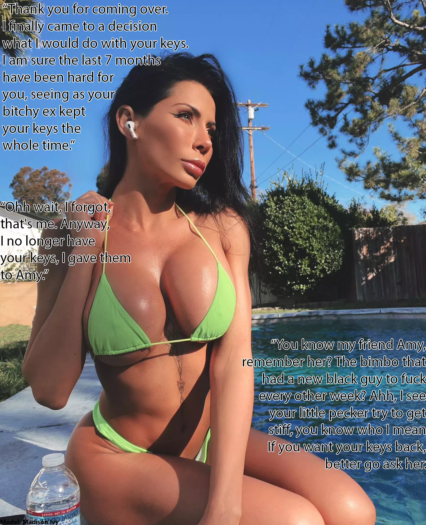 Looks like your ex didn't need your keys anymore posted by Giannamy