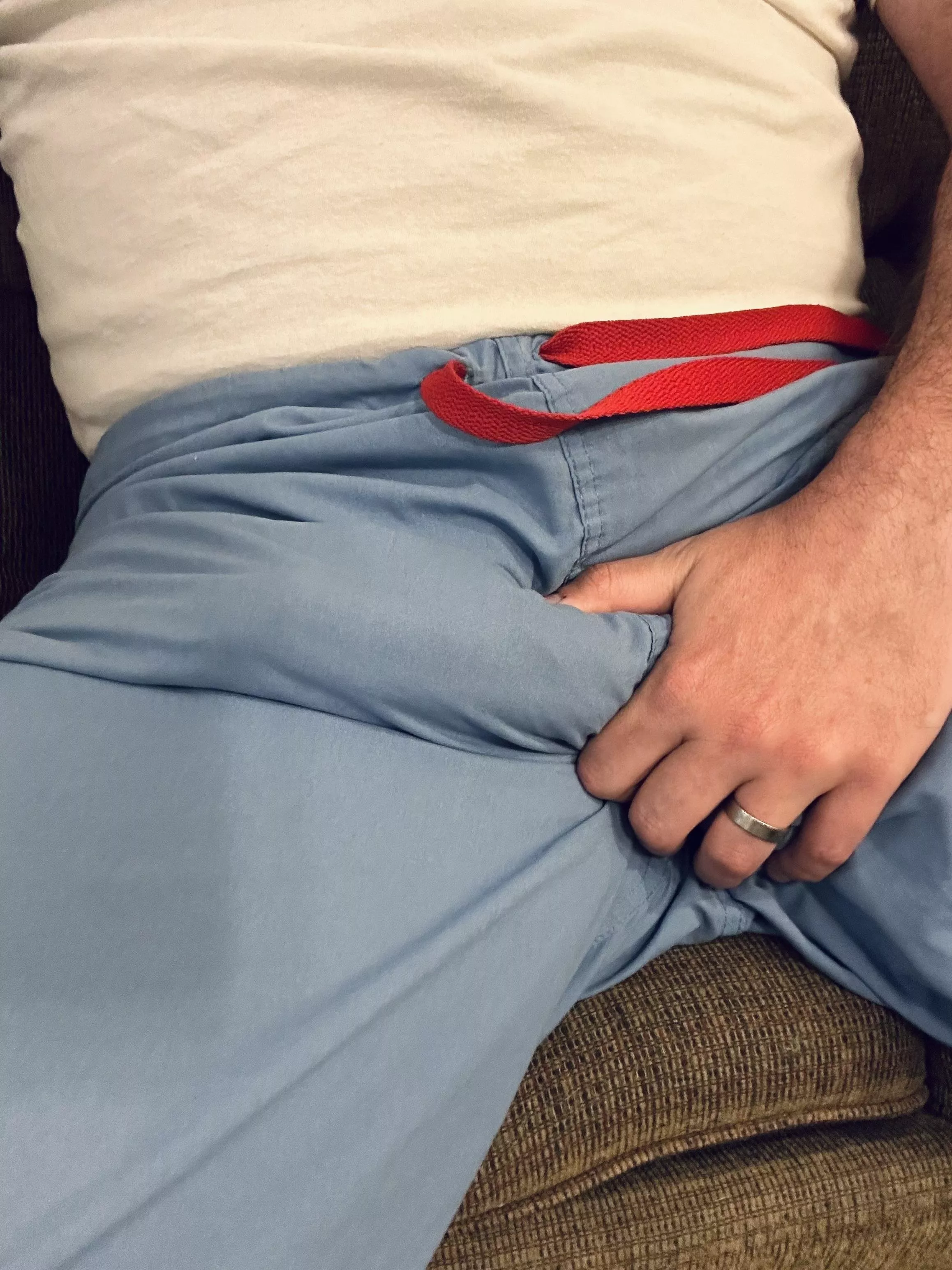 Rip off my scrubs and sit in my lap? posted by bendesigndawson