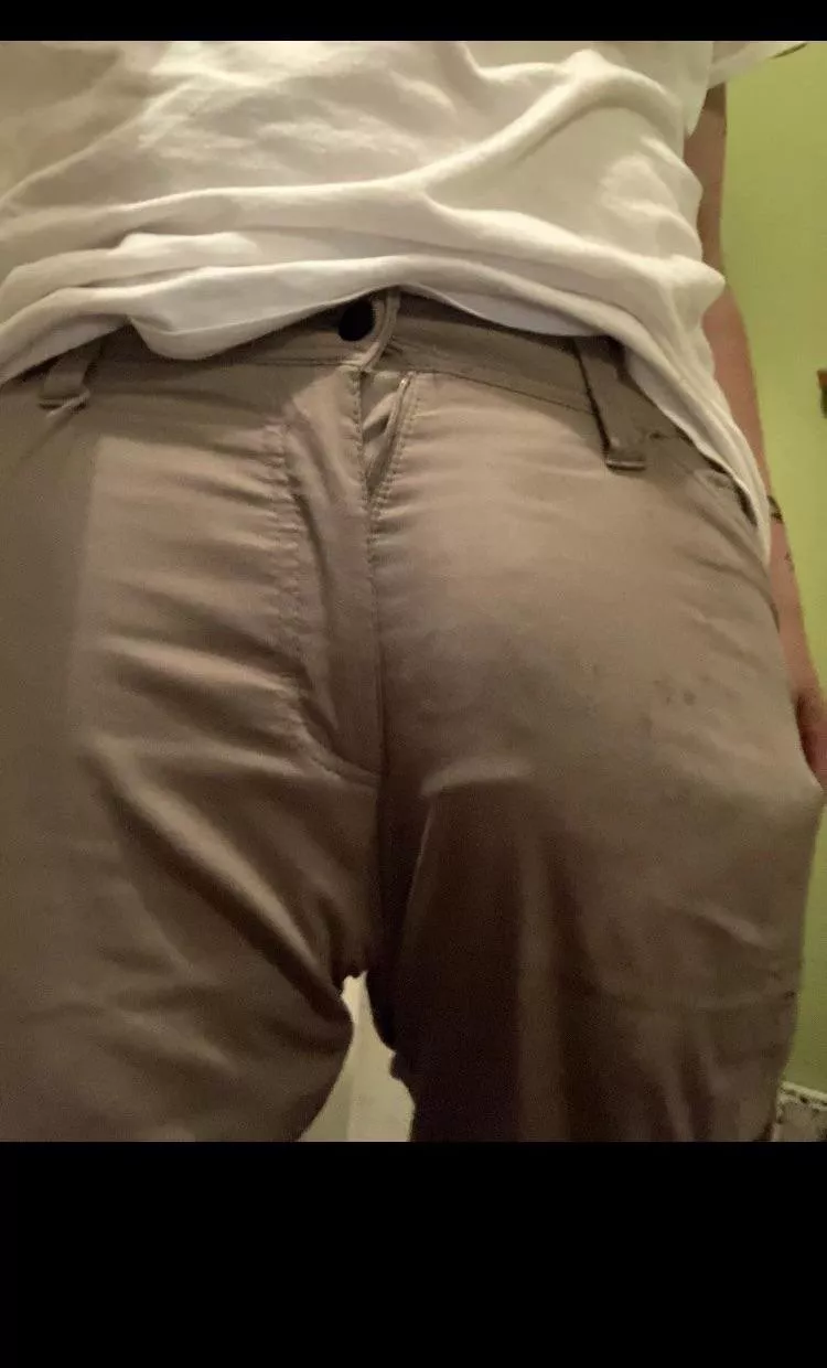 You like my bulge when im at work? posted by Careful-Address-9530