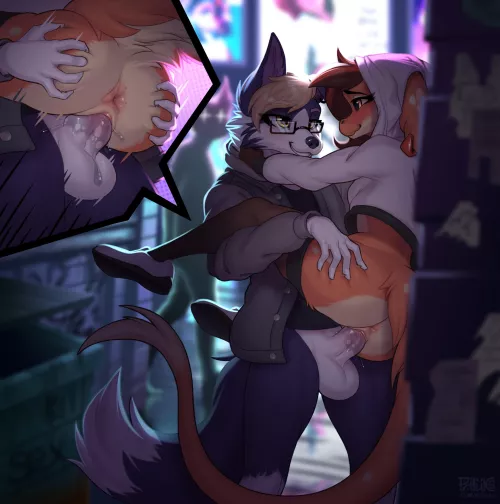 Back-ally Quickie [MF] (Phoksi) by 5headedragon