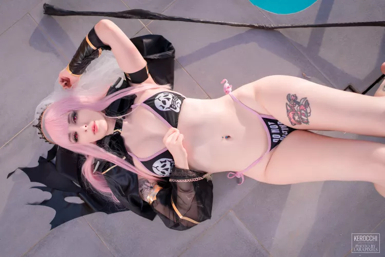 Calliope Mori bikini from Hololive EN by Kerocchi by kerocchi