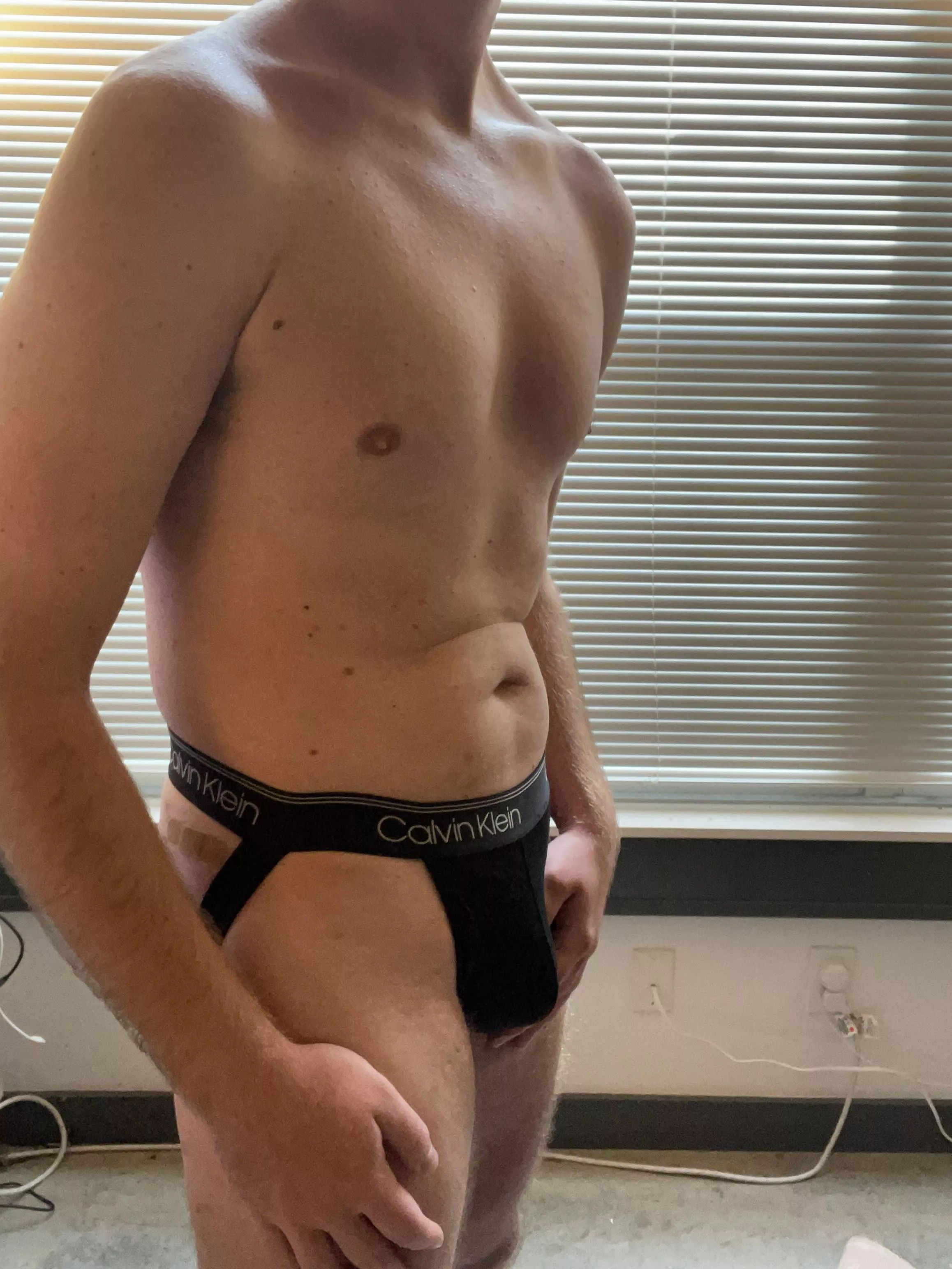 Can I just travel the world and be an underwear model and fuck all of you? 😂 posted by Biexhibitionist69