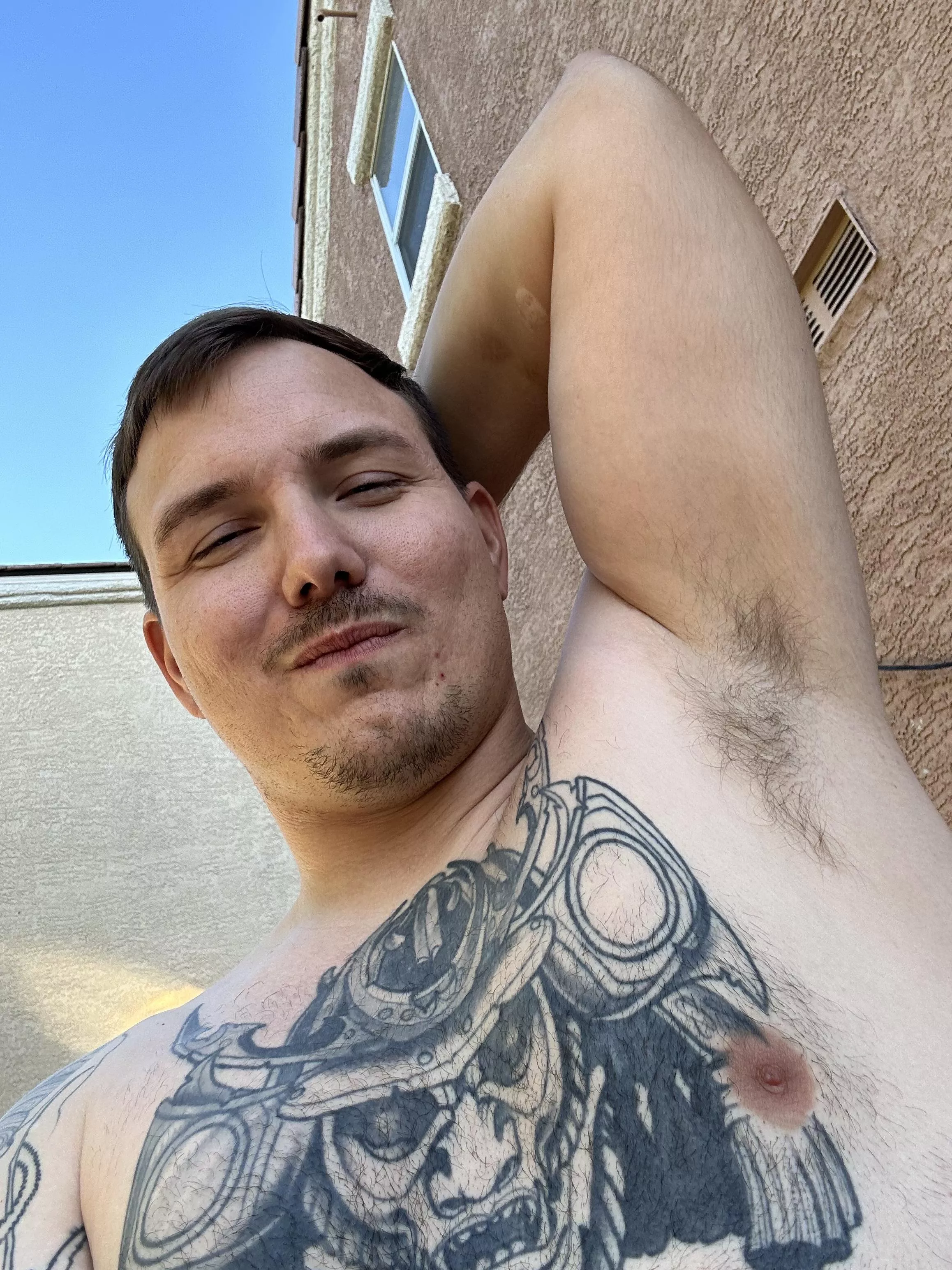 Haven’t worn deodorant in years, wanna take a sniff? posted by Callmejustan