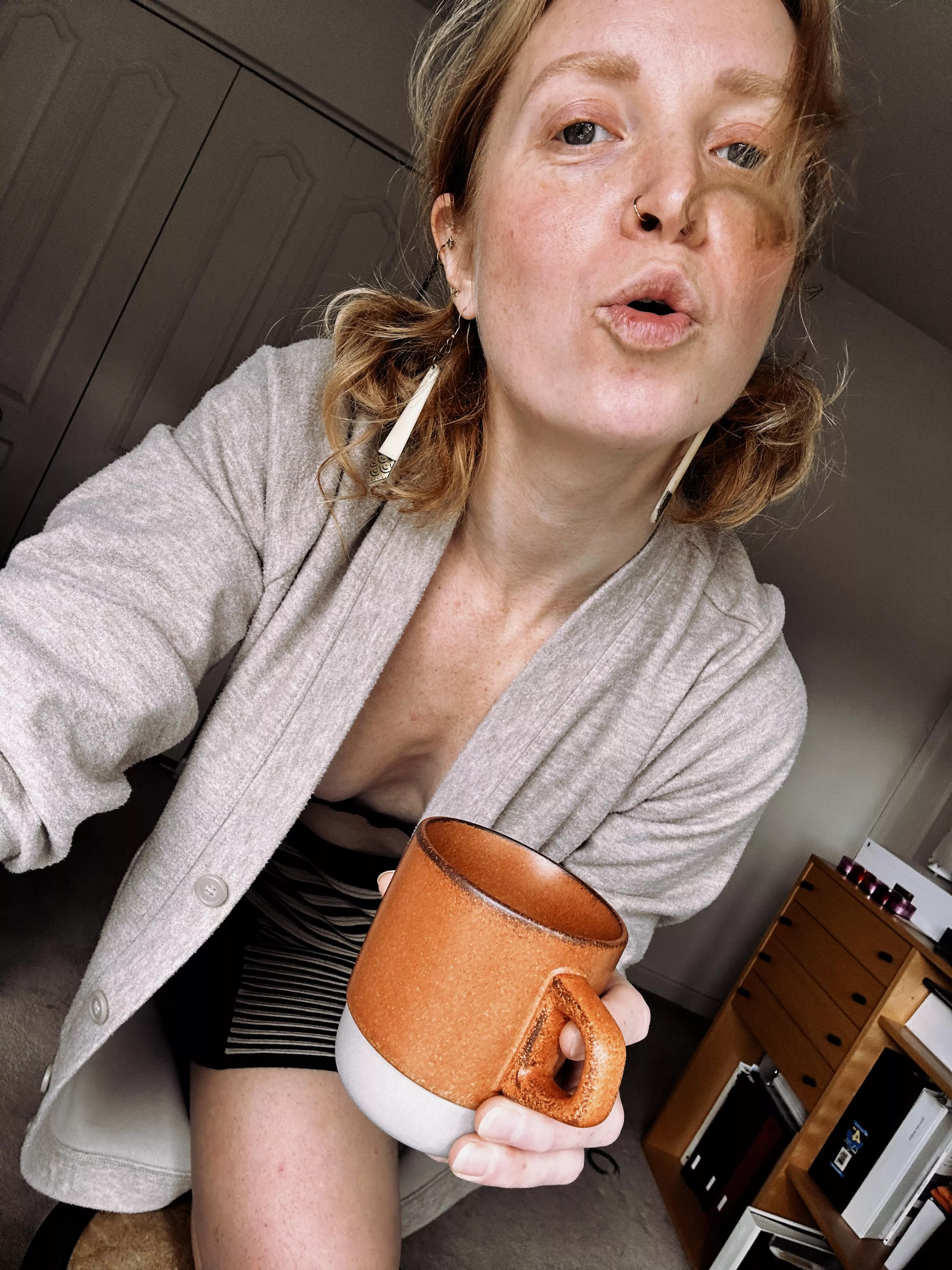 I'm a ginger through and through. Even my mug must match my locks posted by NigellaLaine