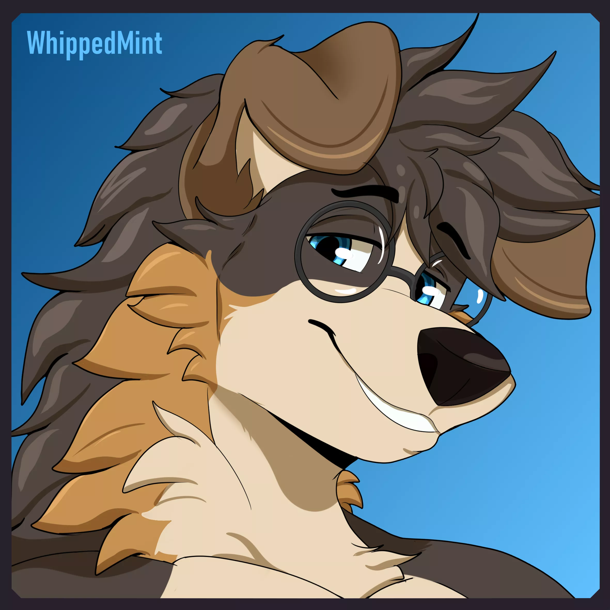 Leek the Handsome Doggo~ (Art by me) posted by Minty_CreamCake