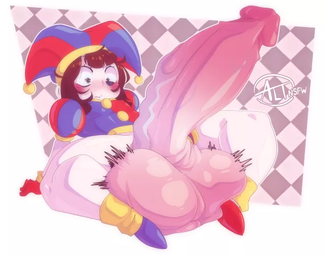 Pomni(Artist:AltNSFW) by NenekaChan