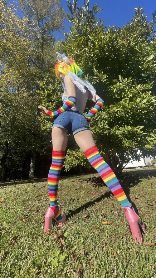 Rainbow Dash (My Little Pony) by Cinnamarollslut by Cinnamarollslut