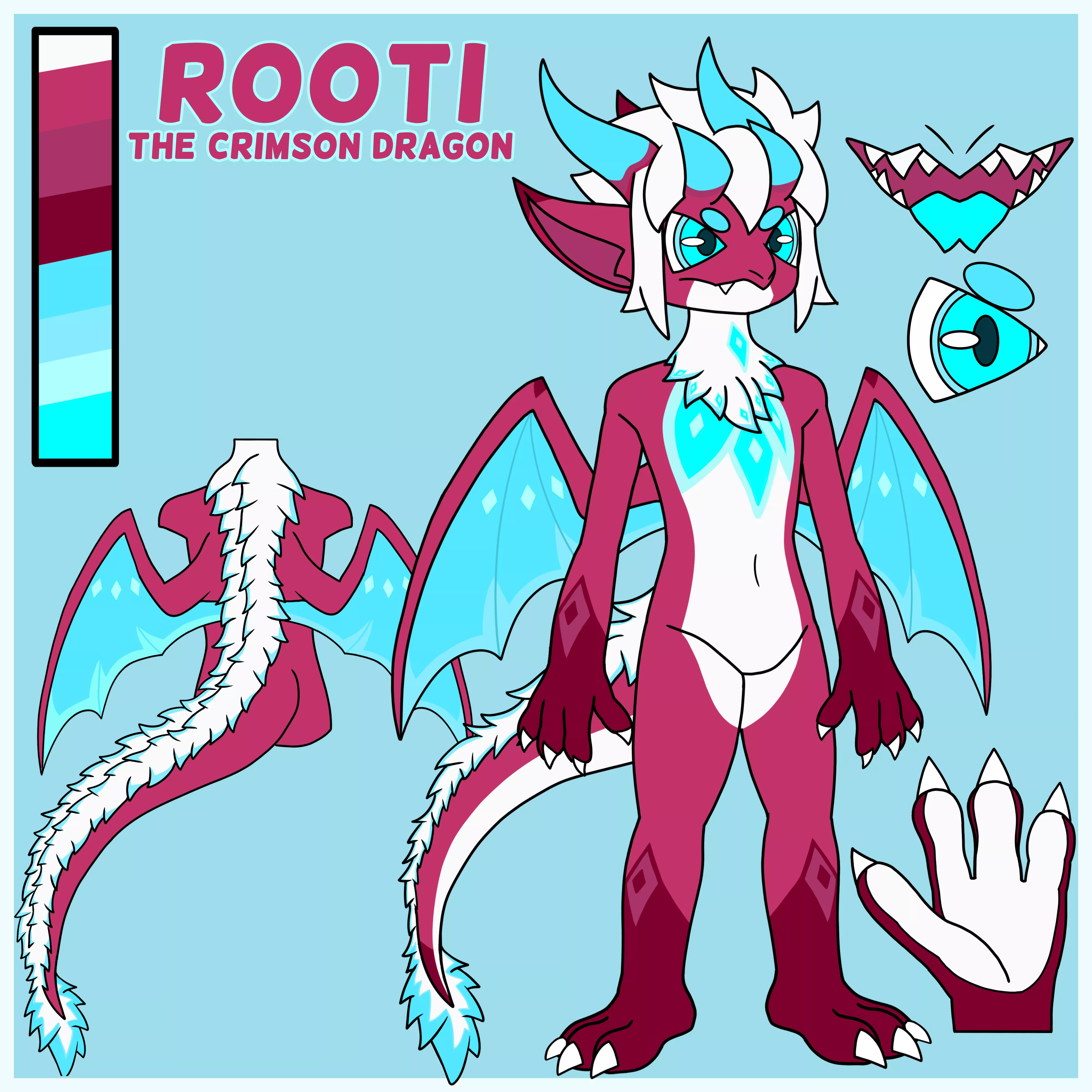 after a year of not drawing i made a new fursona :3 posted by REBEX_MAN