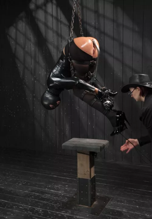 Cassandra Nix being hung up by Claire Adams by jgoja