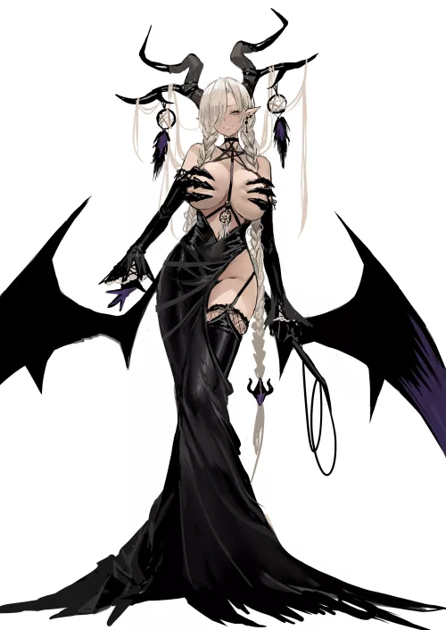 Demon Queen Owari [Azur Lane] by CheetahSperm18