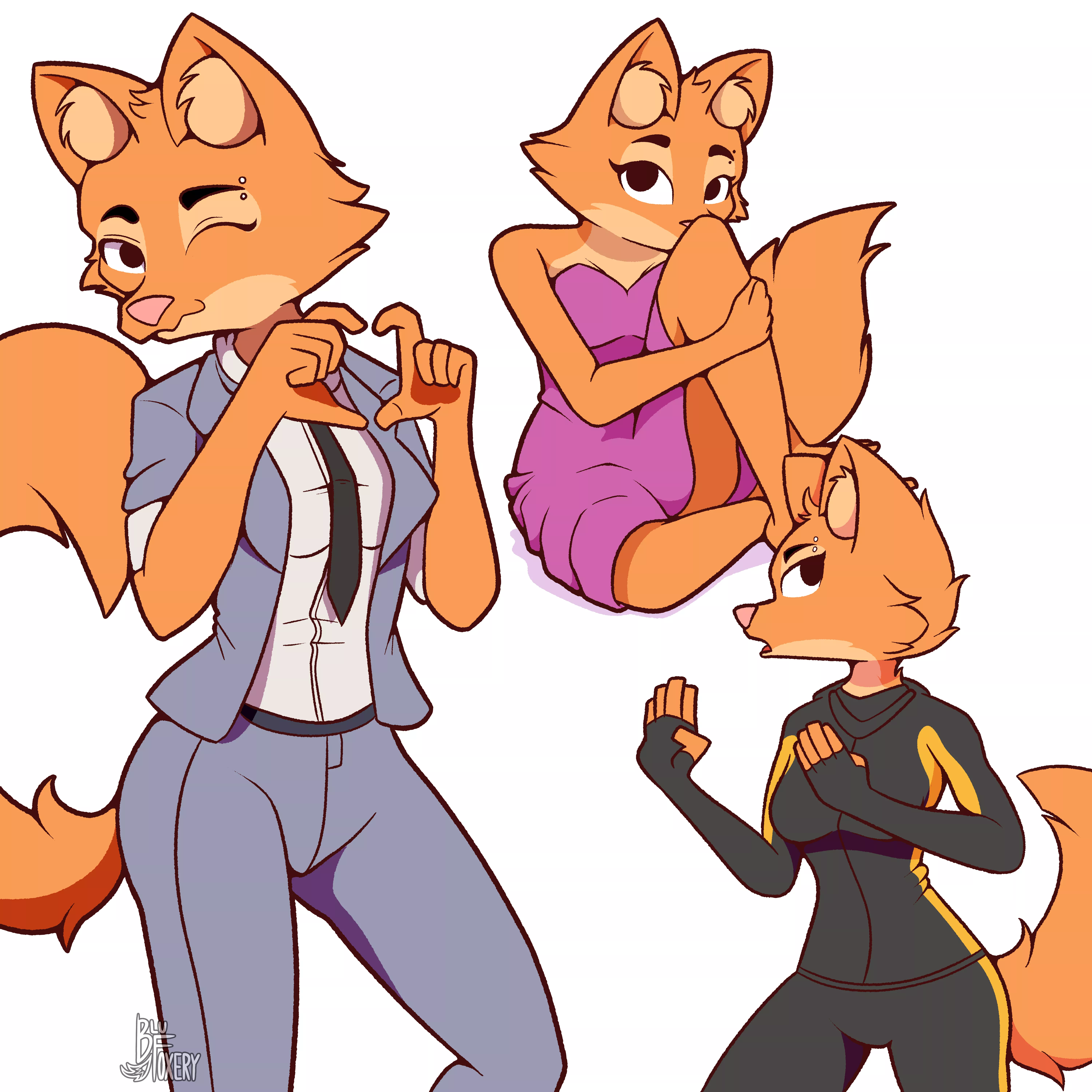 Dianne Foxington (drawn by me) posted by azpproject