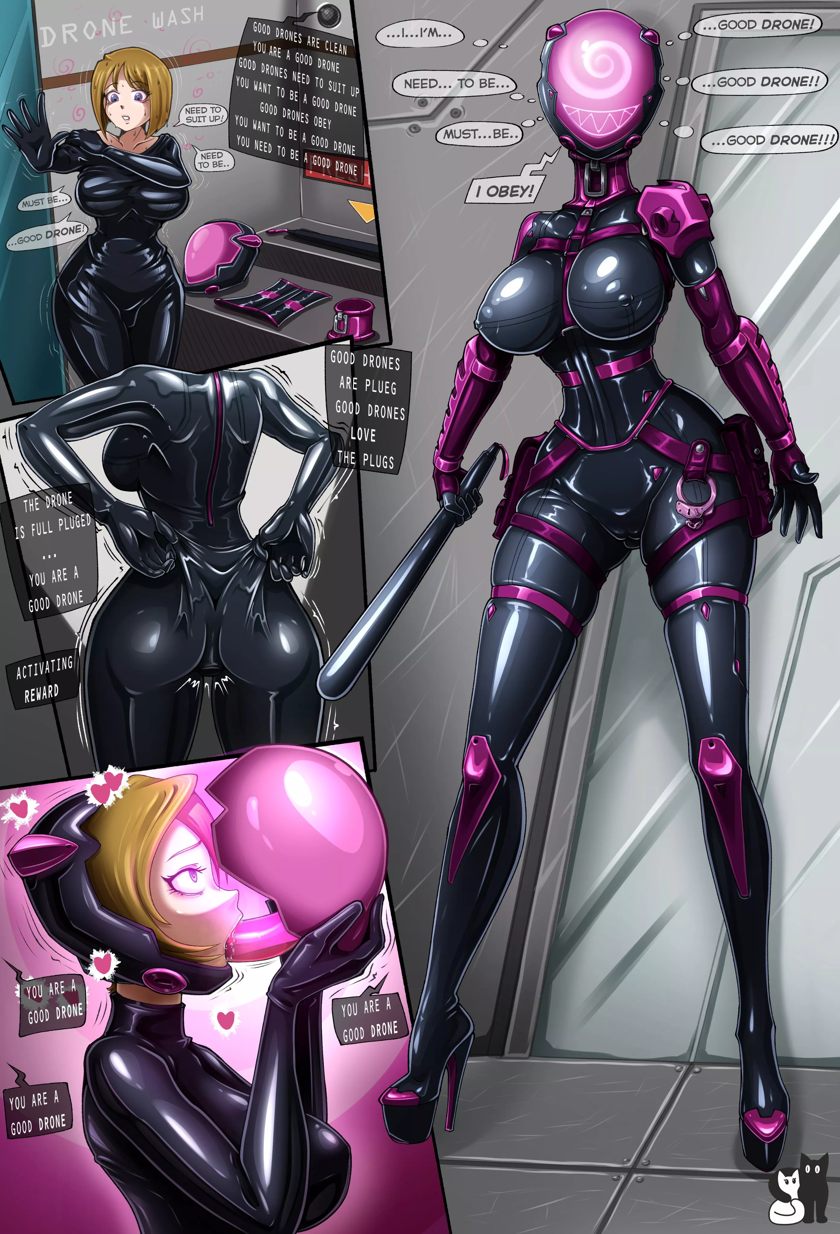 Drone TF by Rosvo (Suit Mind Control) posted by DarthFetish