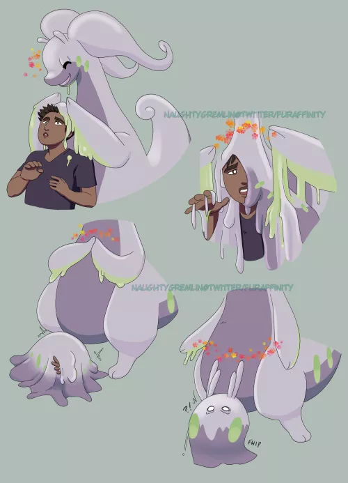 Goomy Surprise by naughtygremleen