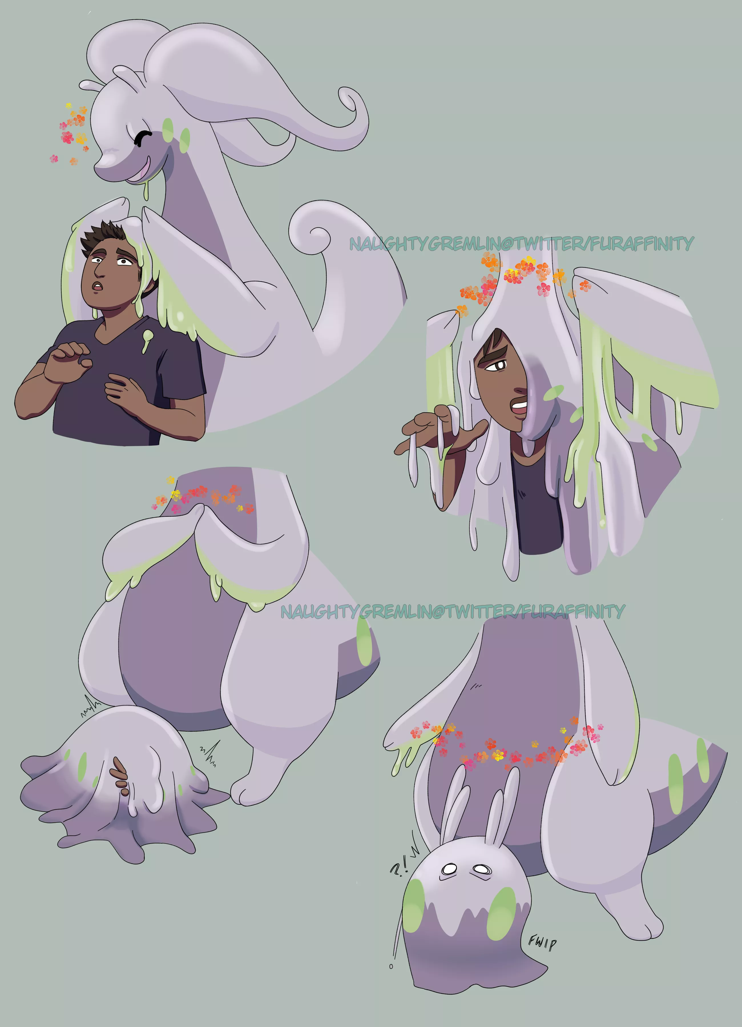 Goomy Surprise posted by naughtygremleen