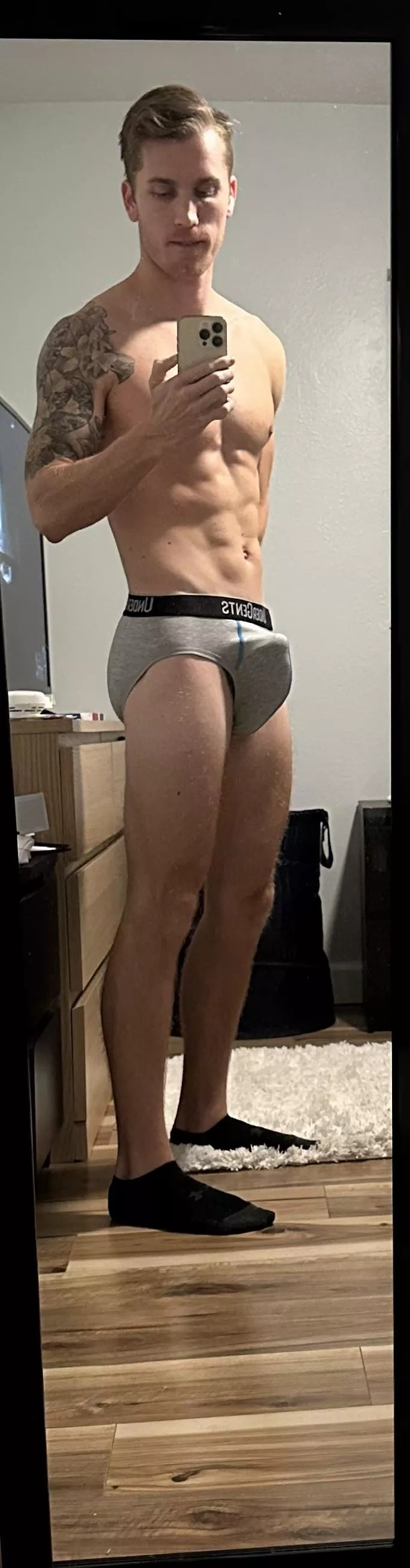 How do you like me in grey? posted by Horny_Shamrock_69