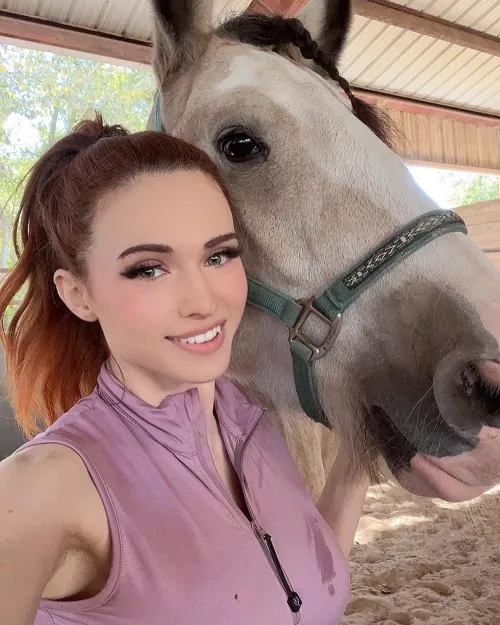 IRL HORSE BARN STREAM TODAY ON KICK.COM/AMOURANTH - SHE'S LIVE RIGHT NOW by InfiltratorOmega