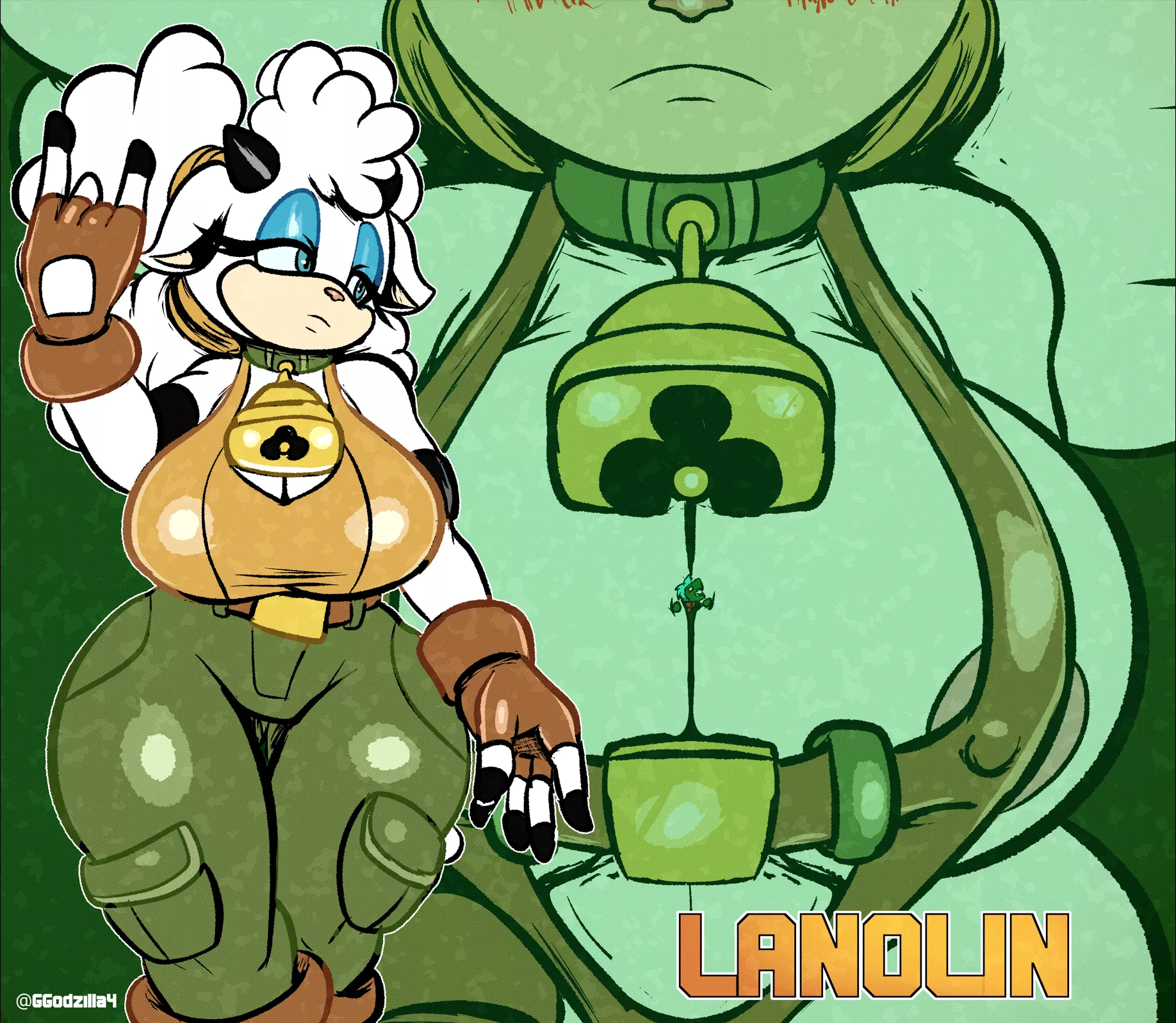 Lanolin (Artist:GeneralGodzilla) posted by White-Whiskey