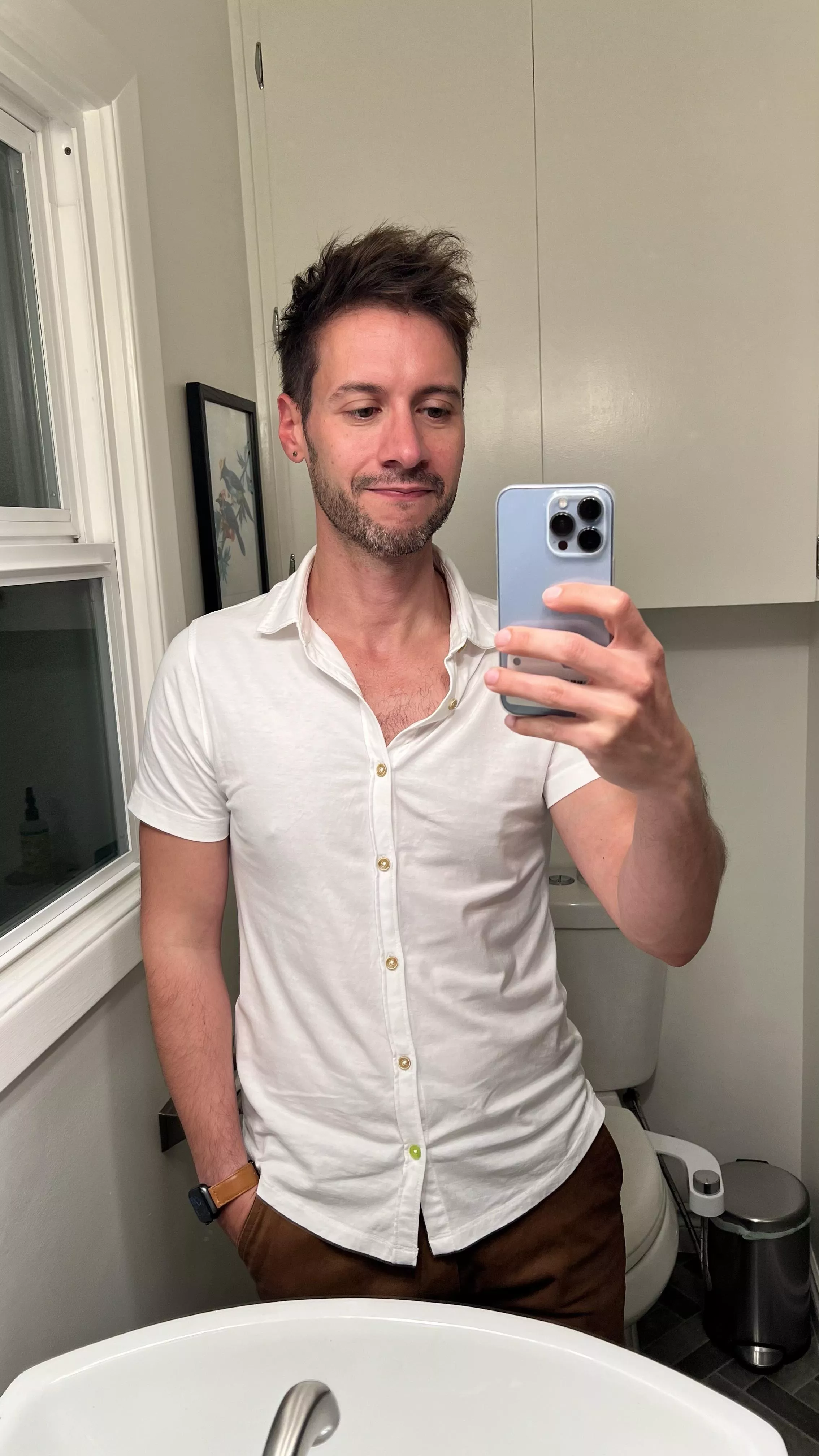 My 41st birthday achievement is getting a red wine stain out of this shirt ✨ posted by ExtraHalfBright