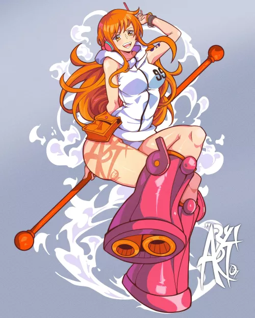 Nami on Egghead by LittleClassroom7853