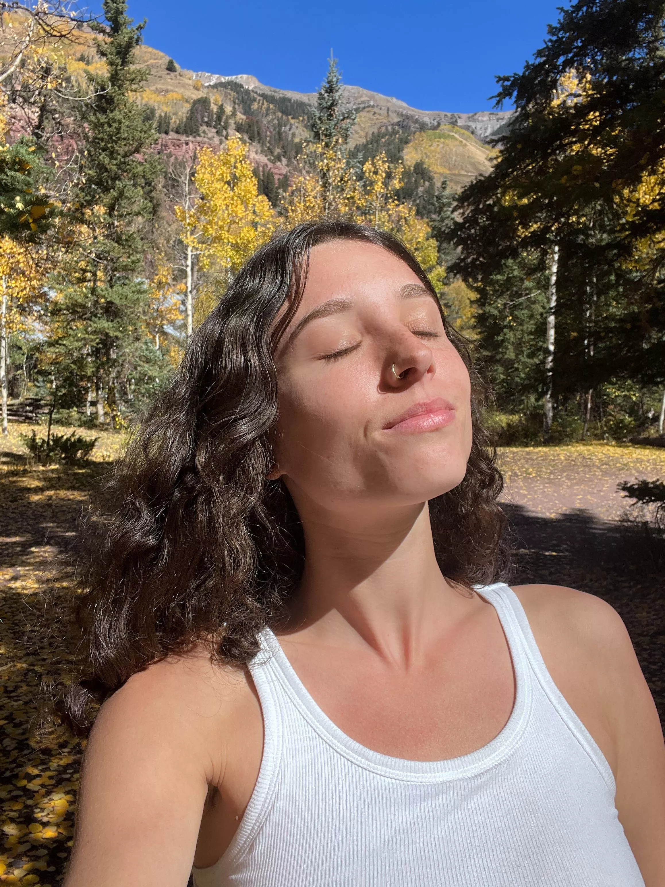 no better feeling than the sun shining on a gorgeous autumn day posted by forest--fox