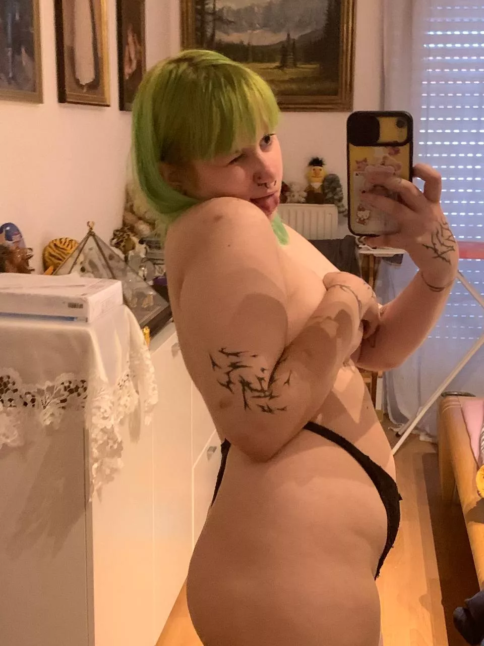 some tummy and happy chubby pics, are u into tattoed girls posted by TremendousWeariness