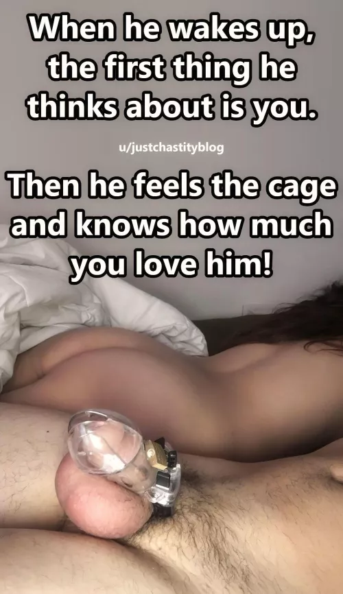 That's how it works! by justchastityblog