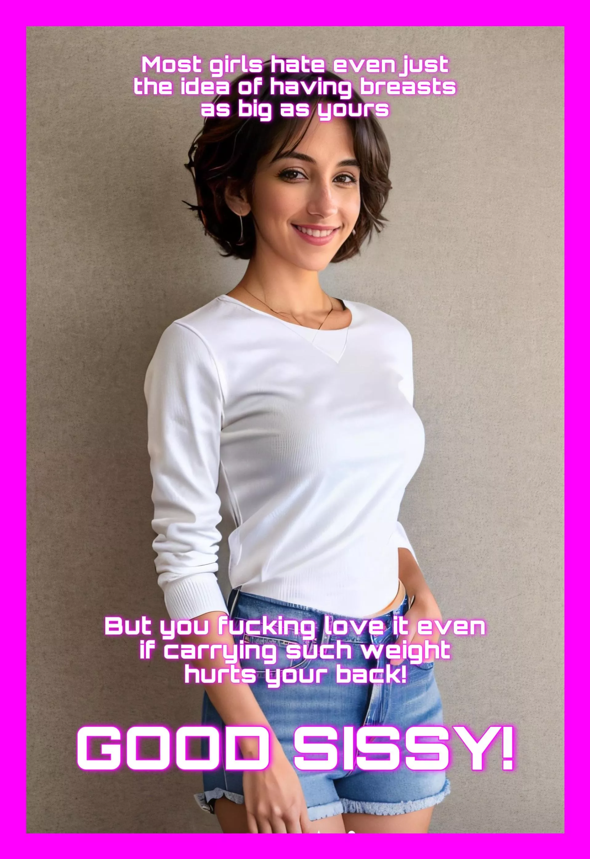 They are a gift of God, not a burden, look down and appreciate them posted by melisasln