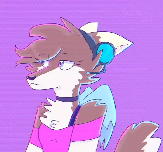 tired of... everything - art by me by Snowwingedwolf