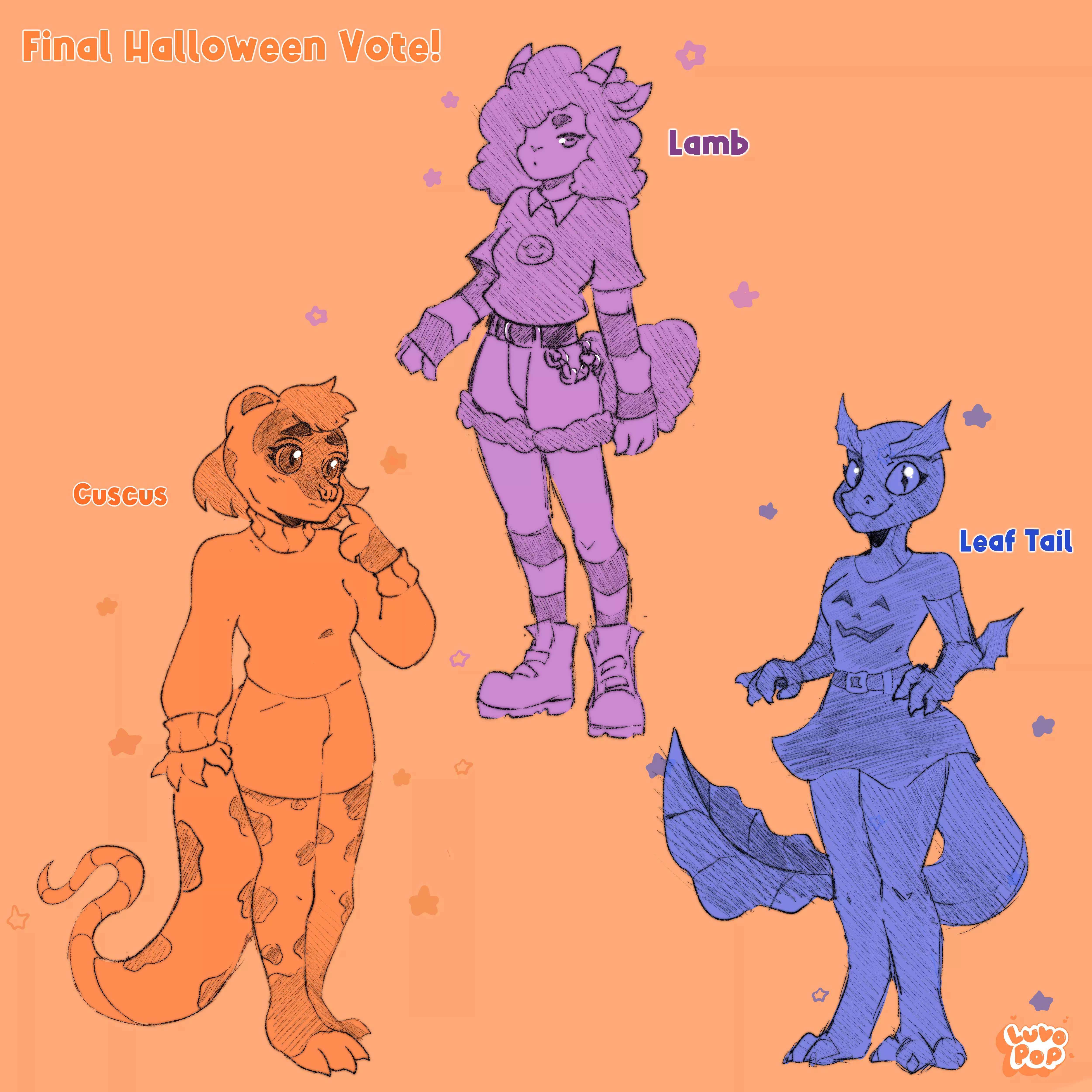 Which one should I finalize? (By Luvopop!) posted by luvo_pop