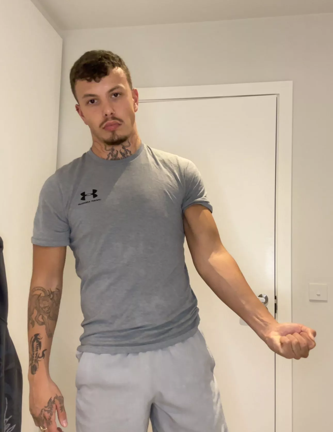 Does this forearm make me look hotter, baby? posted by nsiveDeficie