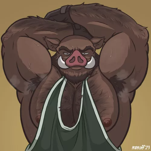 Don’t forget to stretch (Nanoff) by CardboardEccentric