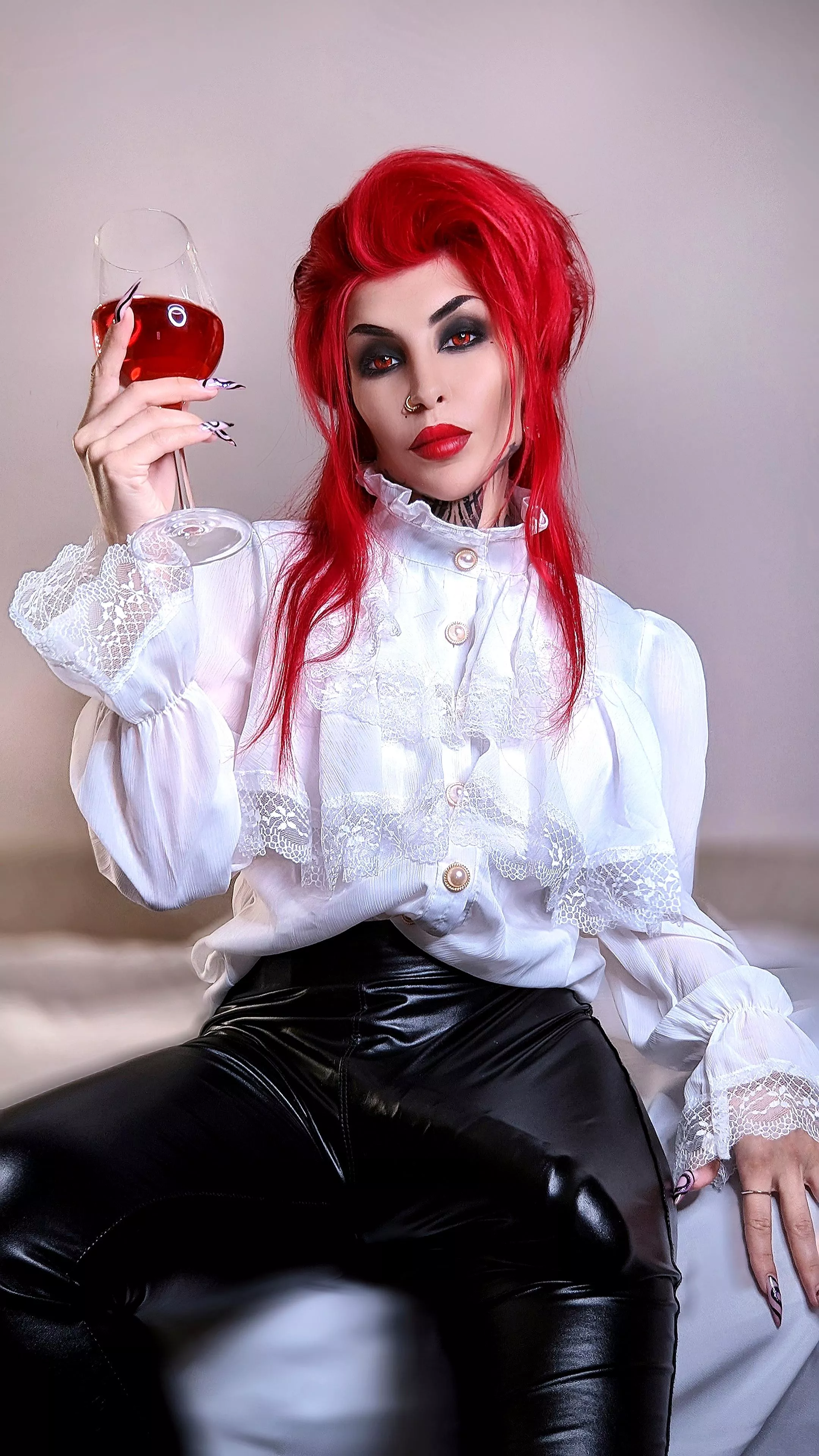 Don't tell anyone that besides wine I'm treating you to something else posted by Vampandbeauty