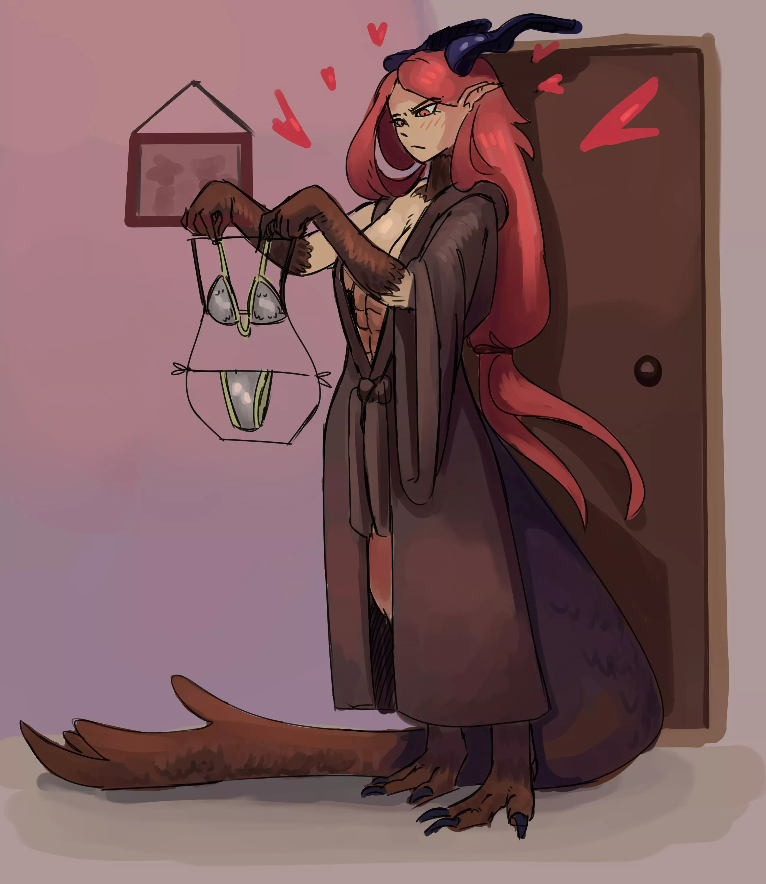 Dragon went shopping for the wife. [Me] posted by me-jan