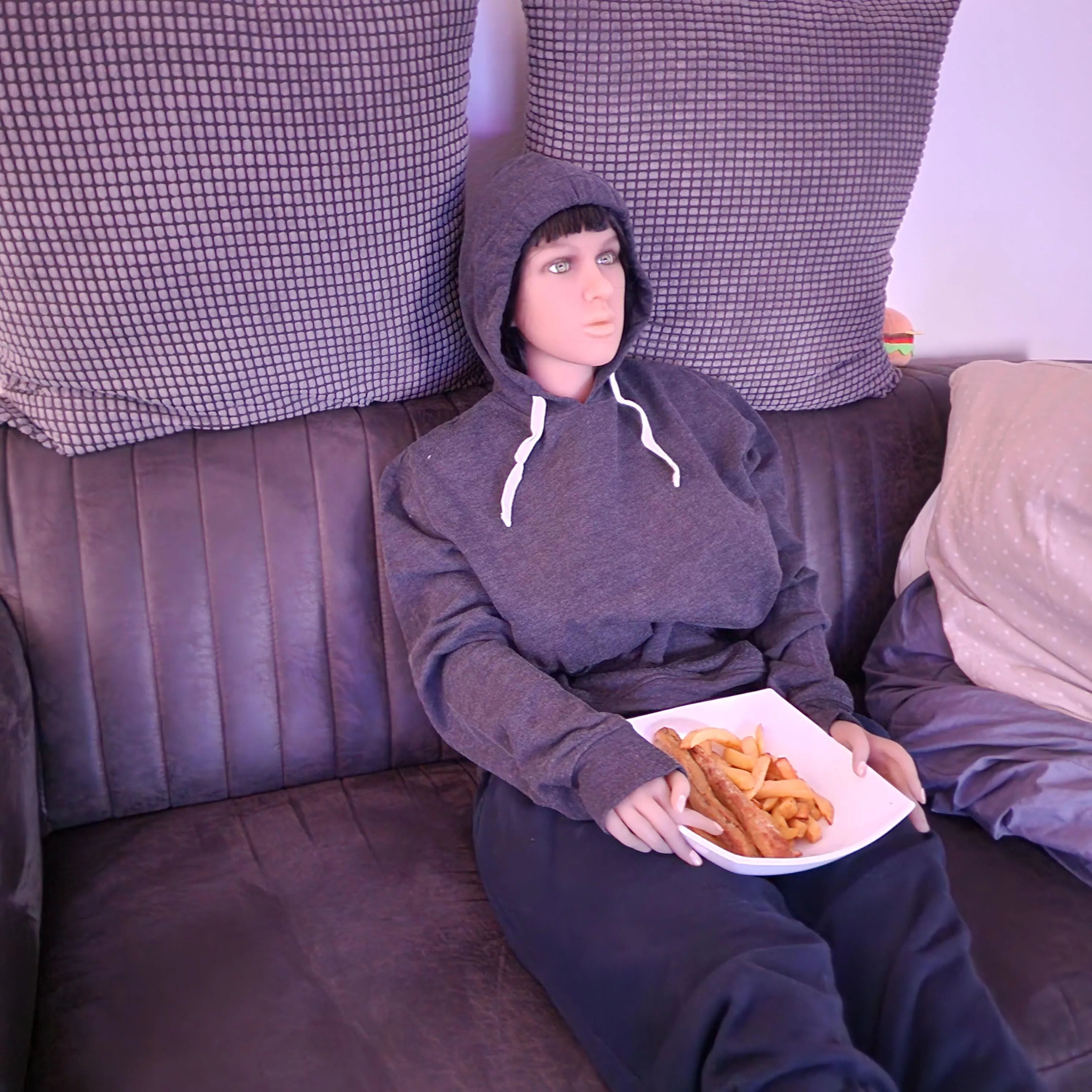 First she takes my seed then my cloaths and nouw my food !! posted by Dark_Krafter