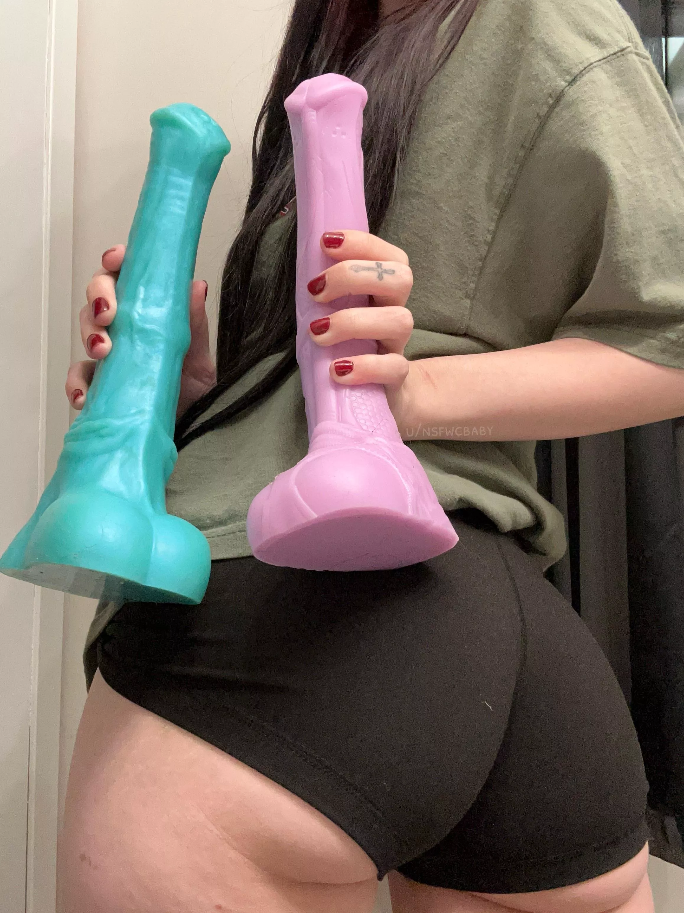 First time training my ass! With small Vector and medium Chance from Bad Dragon posted by Nsfwcbaby