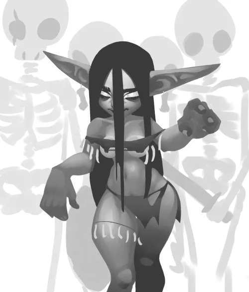 Goblin Necromancer, by fillyphil by morapol