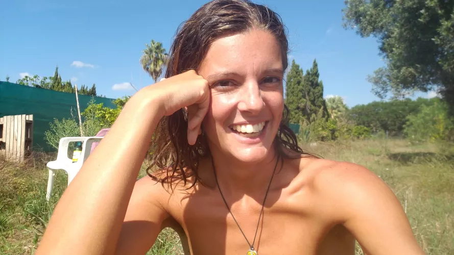 Have been at a non nudist retreat for 5 days now, I cant wait for taking a short break in less than one hour to be able to be nude freely again !!!! by Ardillita_InTheSun