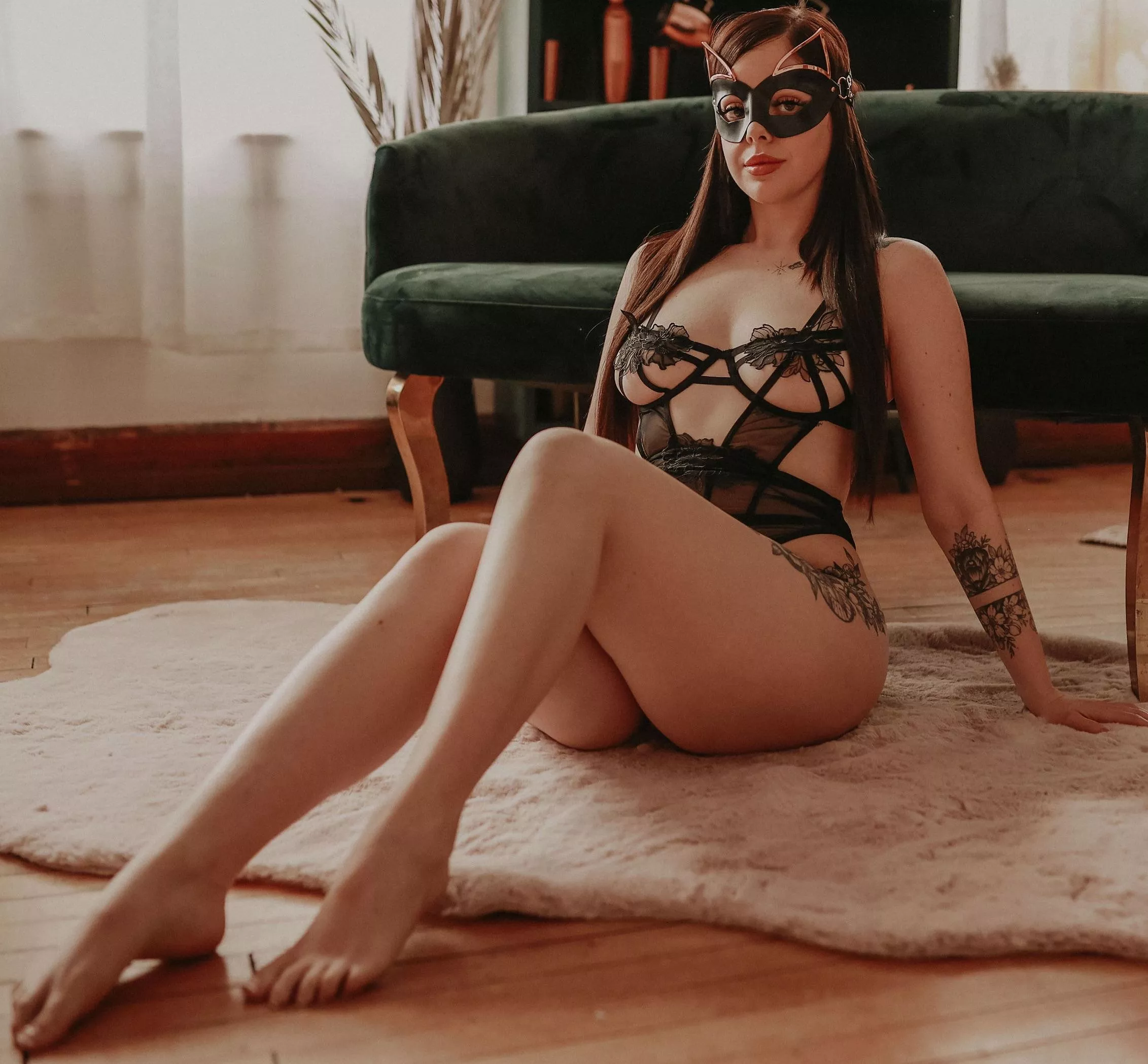 I feel so cute with this fox mask posted by anxietyvibes