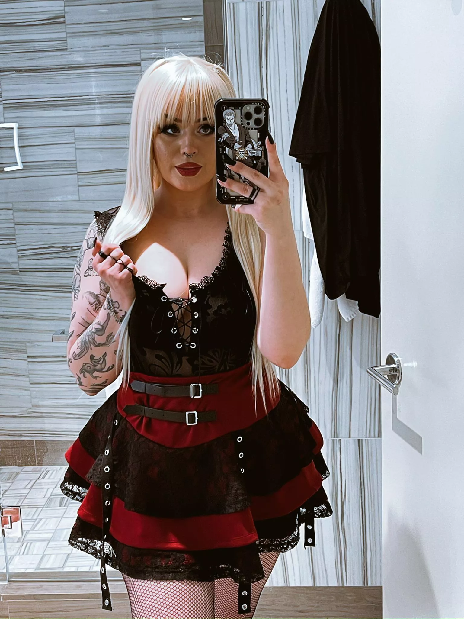 I want you to get me out of this dress 🖤 posted by NOMADTVS