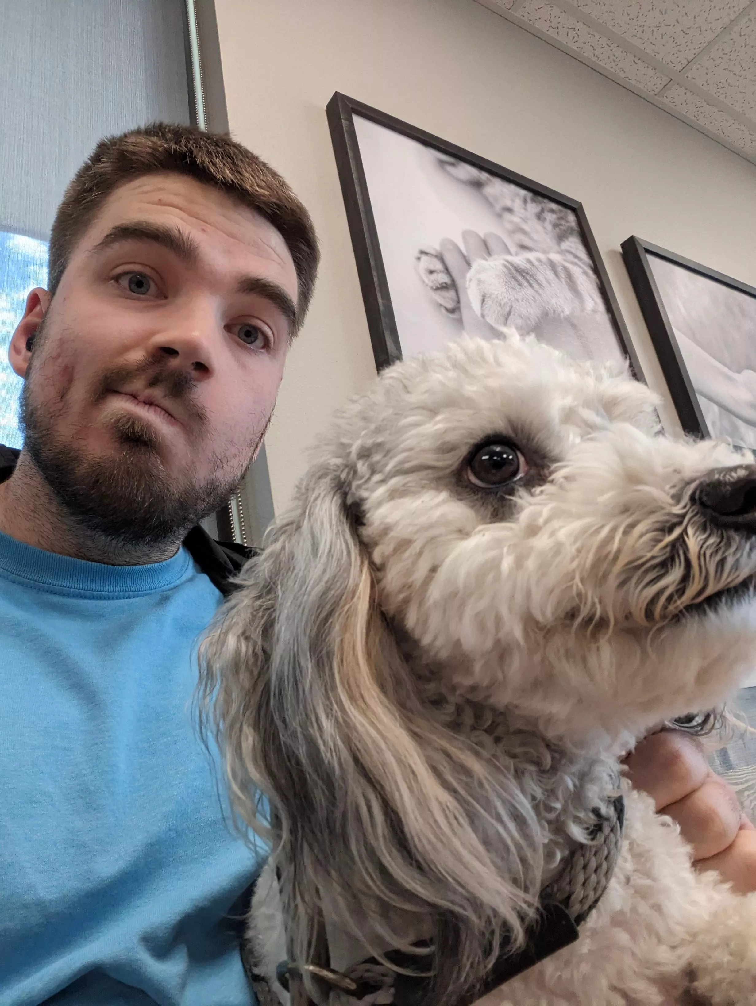 Vet vists are never fun. posted by Single_Waltz_3224