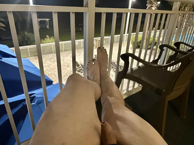 Want to rub my feet while I read on the balcony? by PrincessMeredith13