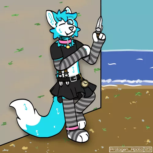 A commission for a friend on discord! by Protogen_Apollo